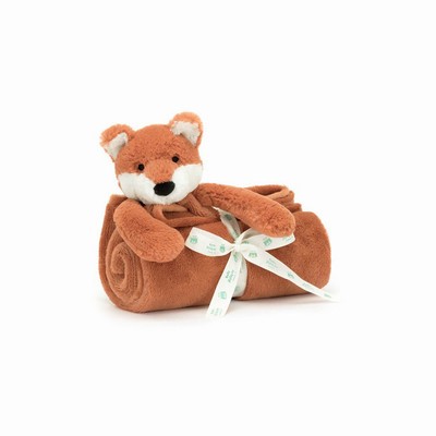 Jellycat Bashful Fox Cub Blankets Australia | 127538ZLK